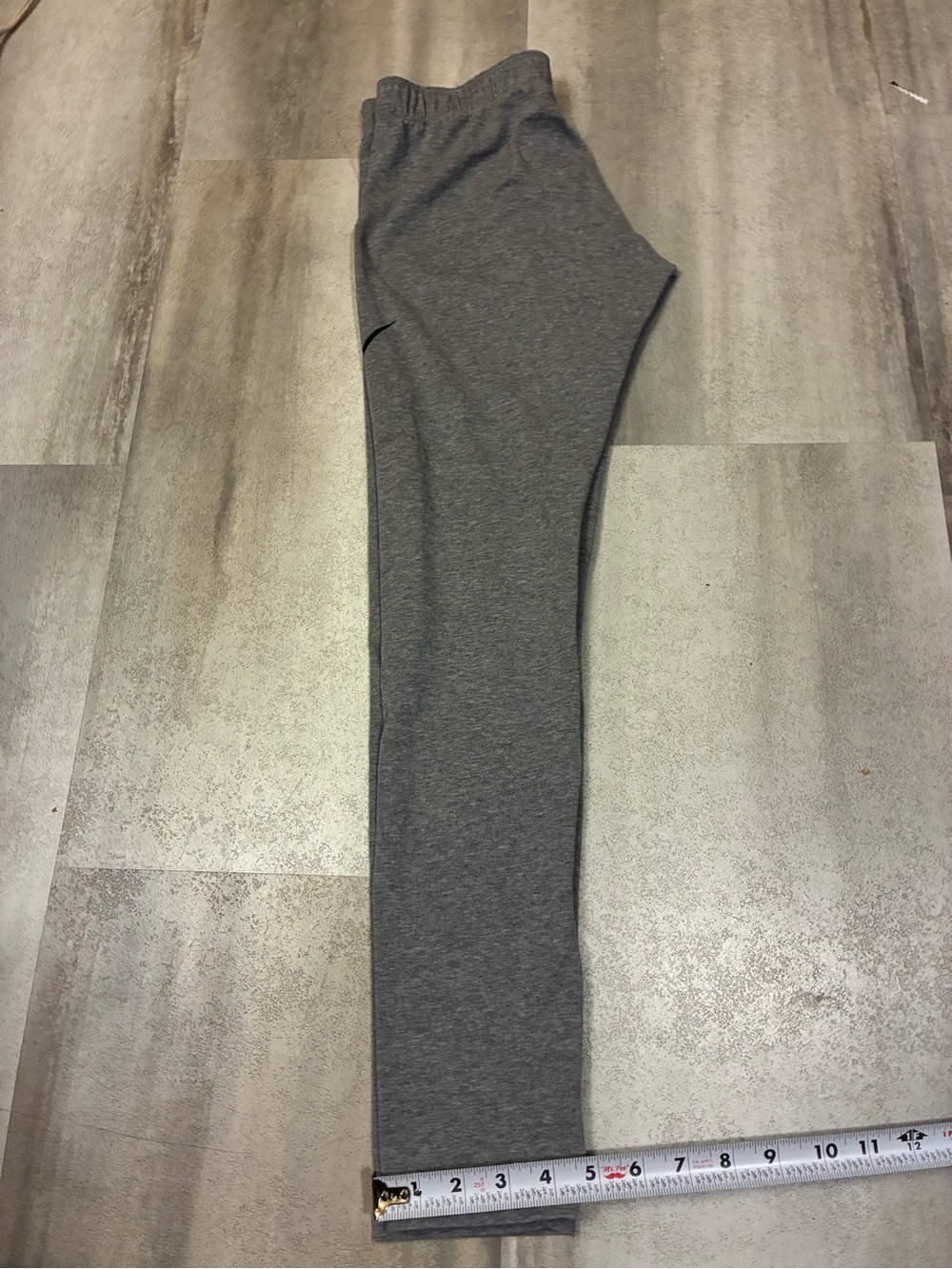 Nike Gray Sweatpants with Black Logo - Picture 6 of 9
